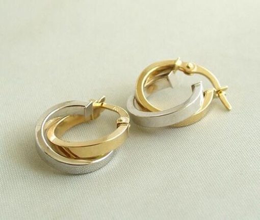 Christian | Bicolor occasion armband | Nu te koop bij 14Karaats.nl | 10001087-Earrings/Body-piercing Jewellery