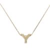 Christian | Gouden ketting met Y hanger | Nu te koop bij 14Karaats.nl | 10001091-Pendants