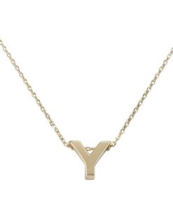 Christian | Gouden ketting met Y hanger | Nu te koop bij 14Karaats.nl | 10001091-Pendants