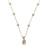 Christian | Gouden zirkonia peer hanger | Nu te koop bij 14Karaats.nl | 10001091-Pendants