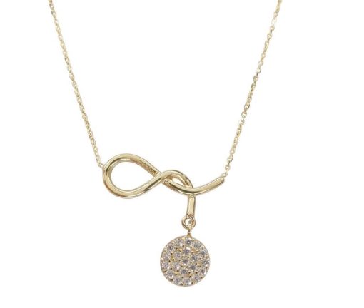Christian | 14 karaat gouden fantasie zirkonia hanger | Nu te koop bij 14Karaats.nl | 10001091-Pendants
