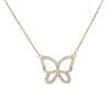Christian | Gouden zirkonia vlinder hanger | Nu te koop bij 14Karaats.nl | 10001091-Pendants