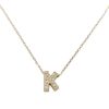 Christian | Gouden ketting met K zirkonia hanger | Nu te koop bij 14Karaats.nl | 10001091-Pendants