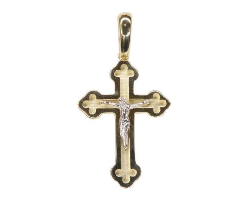 Christian | Gouden Christian kruis | Nu te koop bij 14Karaats.nl | 10001091-Pendants