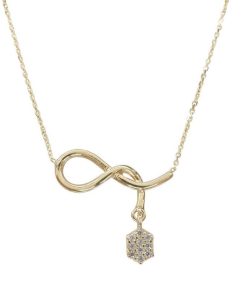 Christian | Geel gouden fantasie zirkonia hanger | Nu te koop bij 14Karaats.nl | 10001091-Pendants