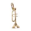 Christian | Gouden trompet hanger | Nu te koop bij 14Karaats.nl | 10001091-Pendants