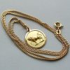 Christian | Gouden collier met stier hanger | Nu te koop bij 14Karaats.nl | 10001091-Pendants