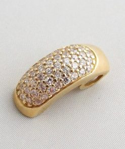 Christian | Geel gouden hanger met zirkonia | Nu te koop bij 14Karaats.nl | 10001091-Pendants
