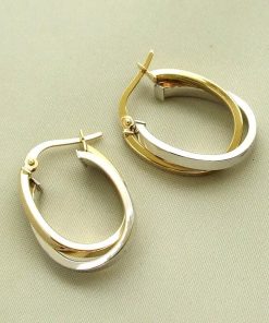 Christian | Christian gouden oorringen | Nu te koop bij 14Karaats.nl | 10001087-Earrings/Body-piercing Jewellery