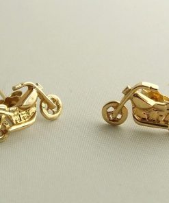 Christian | Gouden motor oorbellen | Nu te koop bij 14Karaats.nl | 10001087-Earrings/Body-piercing Jewellery