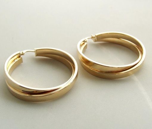 Christian | Christian gouden oorbellen | Nu te koop bij 14Karaats.nl | 10001087-Earrings/Body-piercing Jewellery