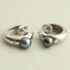 Christian | Wit Gouden Oorbellen Met Parels En Diamant | Nu te koop bij 14Karaats.nl | 10001087-Earrings/Body-piercing Jewellery