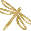 Merkloos / Sans marque | Gouden Messing Geslagen Libelle Broche - Uniek Accessoire - Elegante Sieraad | Nu te koop bij 14Karaats.nl | 10001085-Brooches