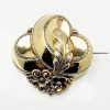 Verlinden Juwelier | Broche - goud 14 krt - zilver - verlinden juwelier - vintage | Nu te koop bij 14Karaats.nl | 10001085-Brooches