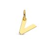 Its-Beautiful | Letter Hanger in massief 14 Karaat Goud | Nu te koop bij 14Karaats.nl | 10001091-Pendants
