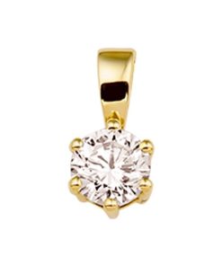 Its-Beautiful | hanger zirkonia | Nu te koop bij 14Karaats.nl | 10001091-Pendants