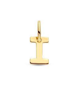 Its-Beautiful | Letter Hanger in massief 14 Karaat Goud | Nu te koop bij 14Karaats.nl | 10001091-Pendants