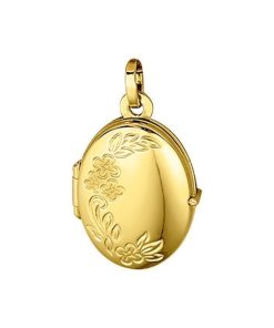 Kasius | Trendjuwelier huiscollectie 4005537 Gouden medaillon | Nu te koop bij 14Karaats.nl | 10001091-Pendants