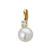 Its-Beautiful | hanger parel en zirkonia 6 mm | Nu te koop bij 14Karaats.nl | 10001091-Pendants