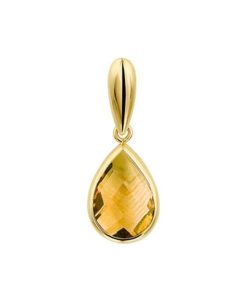 Its-Beautiful | hanger citrien | Nu te koop bij 14Karaats.nl | 10001091-Pendants