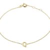 The Jewelry Collection | Geelgouden Armband letter X 16 4021362 | Nu te koop bij 14Karaats.nl | 10001091-Pendants