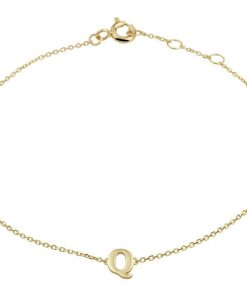 The Jewelry Collection | Geelgouden Armband letter X 16 4021362 | Nu te koop bij 14Karaats.nl | 10001091-Pendants