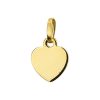 Kasius | 14K geelgoud graveerhanger hart poli/mat 4018994 | Nu te koop bij 14Karaats.nl | 10001091-Pendants