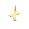 Its-Beautiful | Letter Hanger in massief 14 Karaat Goud | Nu te koop bij 14Karaats.nl | 10001091-Pendants