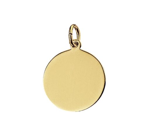 Kasius | 14K Geelgouden Graveerhanger - 4018354 | Nu te koop bij 14Karaats.nl | 10001091-Pendants