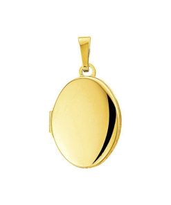The Jewelry Collection | Geelgouden Medaillon 4005731 | Nu te koop bij 14Karaats.nl | 10001091-Pendants