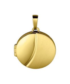 Kasius | Trendjuwelier huiscollectie 4015754 Gouden medaillon | Nu te koop bij 14Karaats.nl | 10001091-Pendants