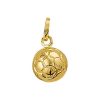 Its-Beautiful | Hanger Voetbal 14K Geelgoud | Nu te koop bij 14Karaats.nl | 10001091-Pendants