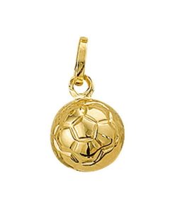 Its-Beautiful | Hanger Voetbal 14K Geelgoud | Nu te koop bij 14Karaats.nl | 10001091-Pendants