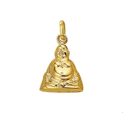 Its-Beautiful | Hanger Boeddha 14K Geelgoud | Nu te koop bij 14Karaats.nl | 10001091-Pendants