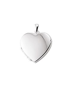 Kasius | zilver gerhodineerd medaillon hart 1329961 | Nu te koop bij 14Karaats.nl | 10001091-Pendants