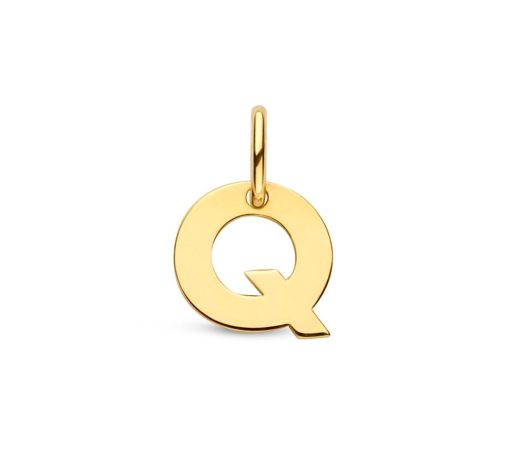Its-Beautiful | Letter Hanger in massief 14 Karaat Goud | Nu te koop bij 14Karaats.nl | 10001091-Pendants