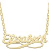 Taboo Sieraden | Gouden naamketting met infinity teken | Nu te koop bij 14Karaats.nl | 10001090-Necklaces/Necklets
