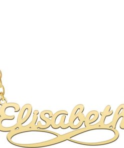 Taboo Sieraden | Gouden naamketting met infinity teken | Nu te koop bij 14Karaats.nl | 10001090-Necklaces/Necklets