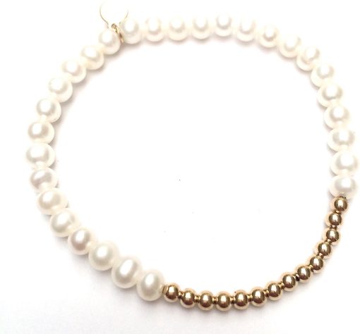 Pscallme | PScallme Wings Parel Goud Armband PS9099 | Nu te koop bij 14Karaats.nl | Armbanden