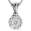 Orphelia | Orphelia HD-4211 - Hanger - 18 Karaat Witgoud / Diamant 0.35 ct | Nu te koop bij 14Karaats.nl | 10001091-Pendants