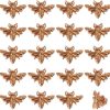 Merkloos / Sans marque | Vintage Bij Broche Set - 20 Stks - Licht Goud - Legering - 26x17