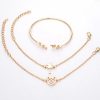 TvR-Wares | TVR-Wares® | Armbandenset Tropical 3st. | Goud | Klemsluiting | 17cm+5cm Verstelbare maat | Nu te koop bij 14Karaats.nl | 10001388-Jewellery Variety Packs