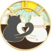 By Shayne | ByShane - Mooie Katten Broche met Strass Kristal voor Vrouwen en Meisjes - Ideaal voor Bruiloft en Banket | Nu te koop bij 14Karaats.nl | 10001085-Brooches