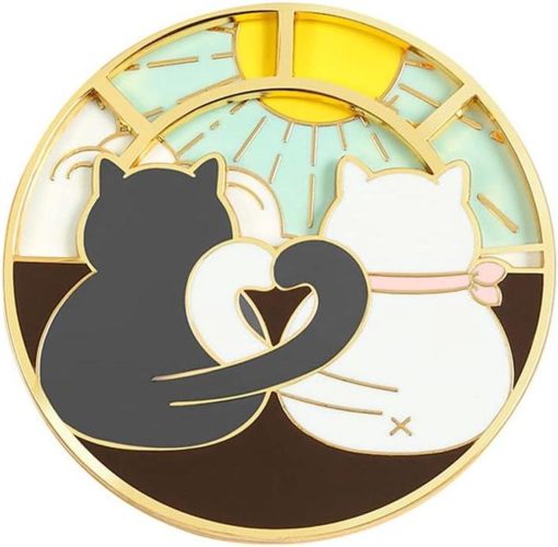 By Shayne | ByShane - Mooie Katten Broche met Strass Kristal voor Vrouwen en Meisjes - Ideaal voor Bruiloft en Banket | Nu te koop bij 14Karaats.nl | 10001085-Brooches