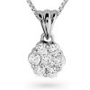 Orphelia | Orphelia HD-4210 - Hanger - 18 Karaat Witgoud / Diamant 0.25 ct | Nu te koop bij 14Karaats.nl | 10001091-Pendants