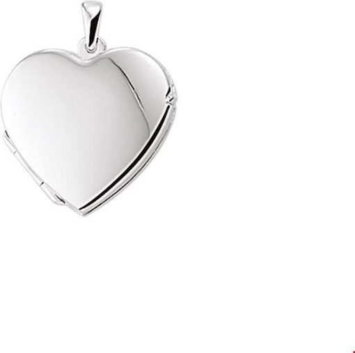 Kasius | Zilveren Medaillon hart - 1323357 | Nu te koop bij 14Karaats.nl | 10001091-Pendants