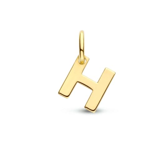 Marie-Celeste | Marie Celeste hanger letter - Goud | Nu te koop bij 14Karaats.nl | 10001091-Pendants