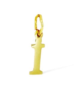 Star juwelier | Goud Hanger Letter I 14 karaats | Nu te koop bij 14Karaats.nl | 10001091-Pendants