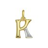 Sense Jewelry | Hanger Letter Diamant 0.005ct H Si | Nu te koop bij 14Karaats.nl | 10001091-Pendants
