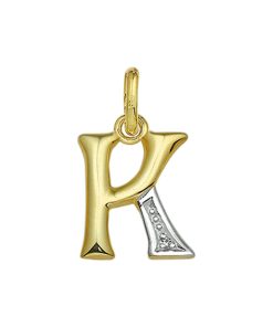 Sense Jewelry | Hanger Letter Diamant 0.005ct H Si | Nu te koop bij 14Karaats.nl | 10001091-Pendants
